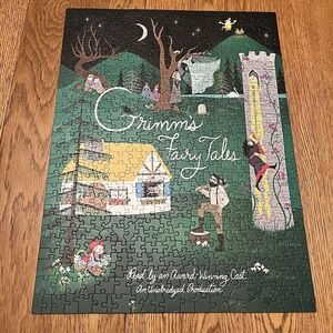 New York Puzzle Co. Grimm's Fairy Tales Penguin Random House 500 Piece Puzzle